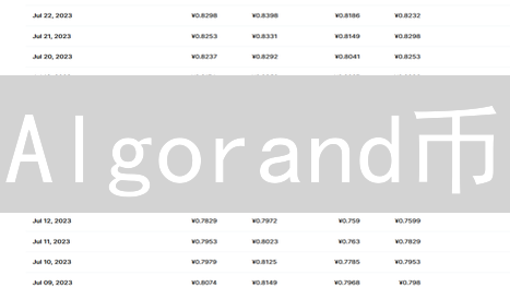 Algorand币：未来去中心化金融的基础设施