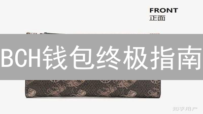 BCH钱包终极指南：新手安全存储攻略，速领！