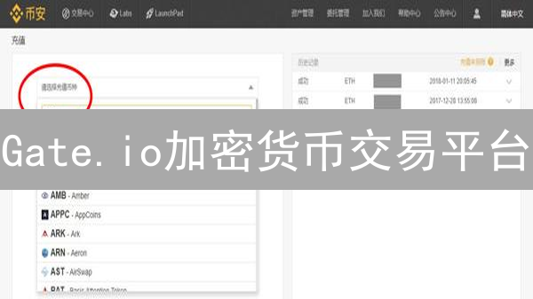Gate.io加密货币交易平台：充值支付方式大揭秘！