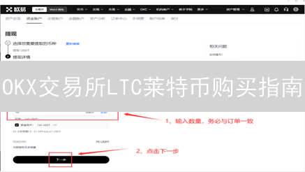 OKX交易所LTC莱特币购买指南：新手也能轻松上手！