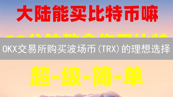 OKX交易所购买波场币(TRX)的理想选择：优势与考量