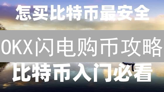 OKX闪电购币攻略：新手也能轻松拥有比特币！[附安全指南]